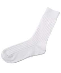 THE SOX（ザ ソックス）の「THE SOX(ザソックス)無地リブクルーソックス（ソックス/靴下）」