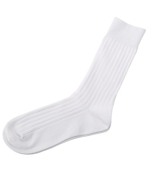 THE SOX（ザ ソックス）の「THE SOX(ザソックス)無地リブクルーソックス（ソックス/靴下・メンズ・グレイッシュベージュ/ネイビー/マスタード/ラベンダー/イエロー/レッド/ホワイト/グレー/ブラック/カーキ/ローズ・FREE）」の15枚目の写真