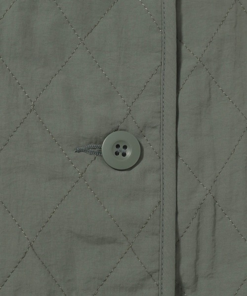 LOWRYS FARM（ローリーズファーム）の「ヒモツキキルティングベスト　177724（ナイロンジャケット・レディース・ブラック/カーキ/アイボリー・FREE）」の18枚目の写真