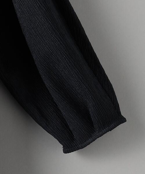 BEAUTY&YOUTH UNITED ARROWS(ビューティーアンドユースユナイテッドアローズ)の「楊柳 ラウンドヘム プルオーバー -ウォッシャブル-(Tシャツ/カットソー・レディース・ネイビー/ベージュ/オフホワイト・FREE)」の11枚目の写真