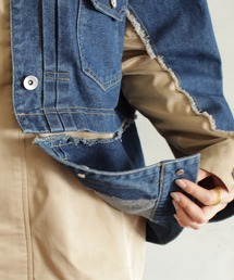 BITTOKO（ビットコ）の「デニムリメイクブルゾン（ブルゾン）」 - WEAR