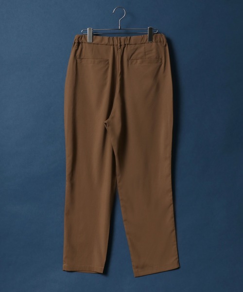 ANPAS(アンパス)の「Wide Tuck Tapered Pants/ワイドタックテーパードパンツ スラックス(スラックス・メンズ・ブラック/ベージュ/アイボリー/グレイッシュベージュ・M/L)」の18枚目の写真