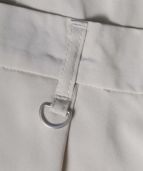 ANPAS(アンパス)の「Wide Tuck Tapered Pants/ワイドタックテーパードパンツ スラックス(スラックス・メンズ・ブラック/ベージュ/アイボリー/グレイッシュベージュ・M/L)」の12枚目の写真