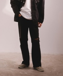 【ADAMPATEK】blast looose grunge denim/グランジデニム/メンズ/アダムパテック