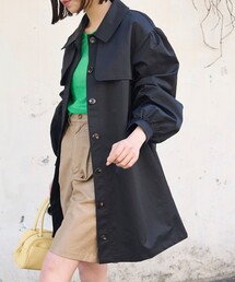 PUBLUX | ▽PUBLUX/パブリュクス ヨーク切替ワンピースコート(トレンチコート)