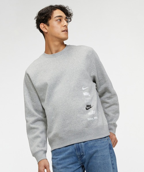 ★関税込★Nike★NIKE CLUB FLEECE+ BRUSHED BACK CREW★ ◇送料込◇NIKE CLUB FLEECE+ BRUSHED BACK CREW◇男女共用◇