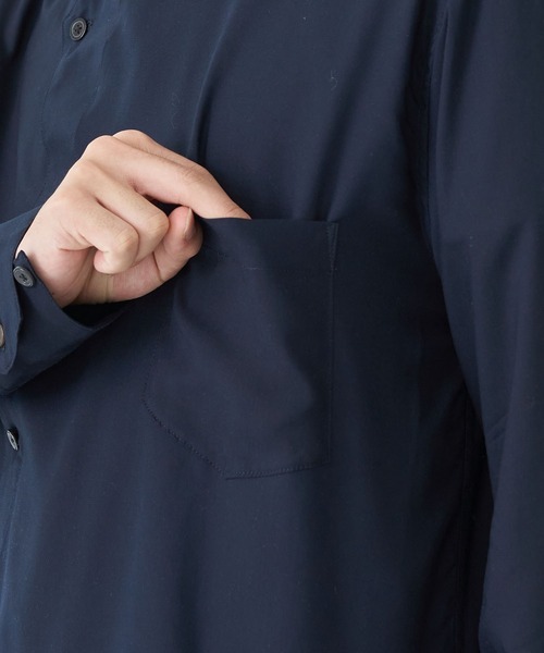 sulvam(サルバム)の「【sulvam / サルバム】DOUBLE COLLAR SHIRTS(シャツ/ブラウス・メンズ・ネイビー/ホワイト・SMALL/MEDIUM)」の15枚目の写真