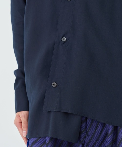 sulvam(サルバム)の「【sulvam / サルバム】DOUBLE COLLAR SHIRTS(シャツ/ブラウス・メンズ・ネイビー/ホワイト・SMALL/MEDIUM)」の16枚目の写真