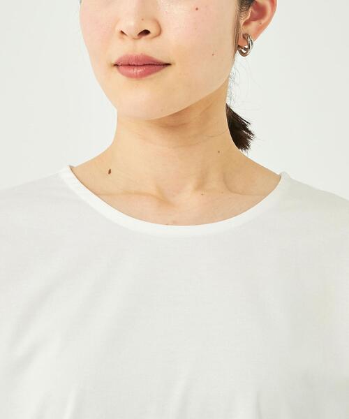 【WEB限定】フレアスリーブプルオーバーカットソー-吸水速乾・接触冷感・マシンウォッシャブル-