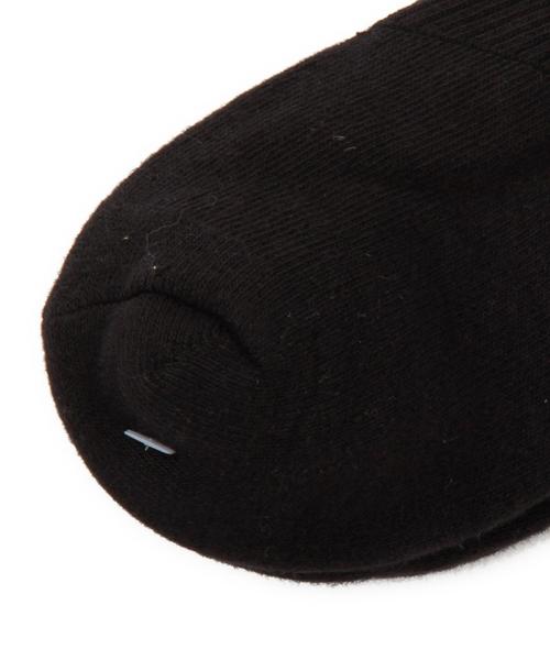 NIKE（ナイキ）の「NIKE（ナイキ） 3P コットンクッション　ノーショウソックス（ソックス/靴下・メンズ・ホワイト/ブラック・LARGE/MEDIUM/X-LARGE）」の5枚目の写真