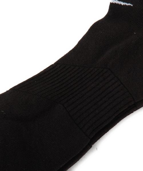 NIKE（ナイキ）の「NIKE（ナイキ） 3P コットンクッション　ノーショウソックス（ソックス/靴下・メンズ・ホワイト/ブラック・LARGE/MEDIUM/X-LARGE）」の6枚目の写真