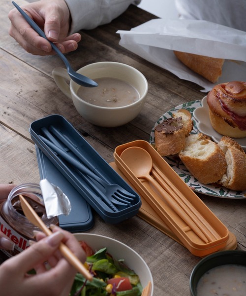 Jubilee（ジュビリー）の「麦で出来たエコカトラリー 2色セット 持ち運びケース付き（カトラリー・レディース・その他1/その他2・FREE）」の13枚目の写真