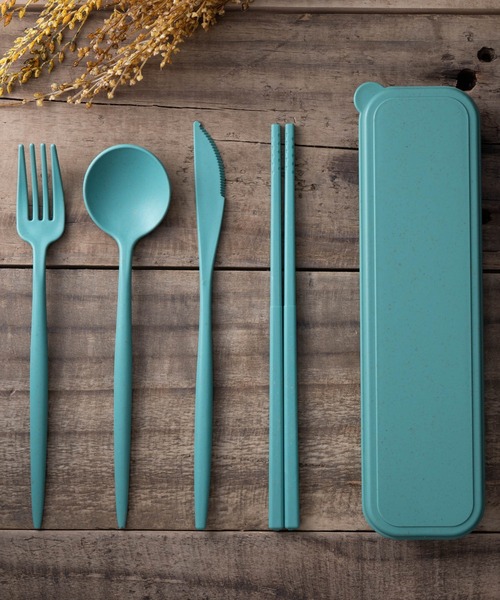 Jubilee（ジュビリー）の「麦で出来たエコカトラリー 2色セット 持ち運びケース付き（カトラリー・レディース・その他1/その他2・FREE）」の9枚目の写真