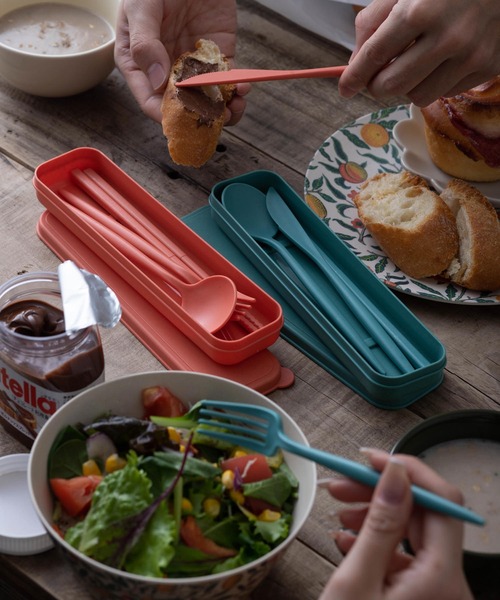 Jubilee（ジュビリー）の「麦で出来たエコカトラリー 2色セット 持ち運びケース付き（カトラリー・レディース・その他1/その他2・FREE）」の8枚目の写真