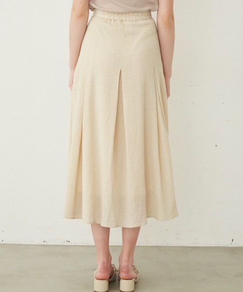 idem（イデム）の「【ZOZOTOWN限定】 crepe volume flare skirt/ボリュームフレアスカート【Sサイズ展開あり】（スカート・レディース・アイボリー/ピンク/ネイビー・FREE/SMALL）」の16枚目の写真