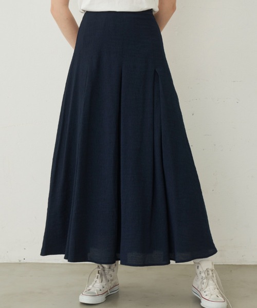 idem（イデム）の「【ZOZOTOWN限定】 crepe volume flare skirt/ボリュームフレアスカート【Sサイズ展開あり】（スカート・レディース・アイボリー/ピンク/ネイビー・FREE/SMALL）」の11枚目の写真