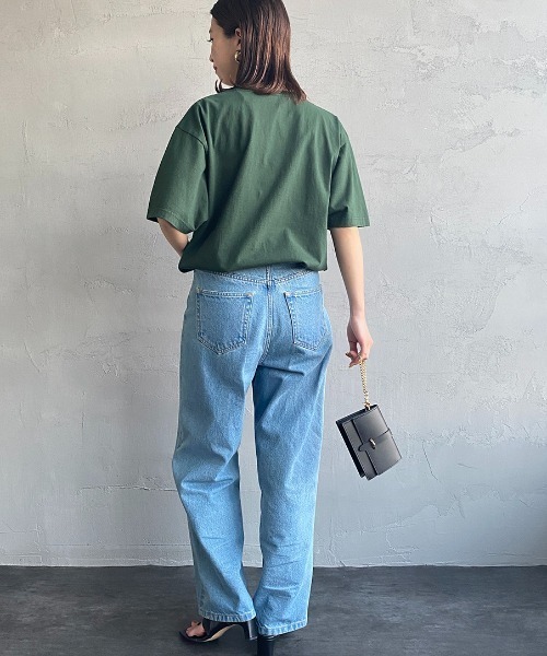 FUNG（ファング）の「[FUNG/ファング] ON THE BEACH カットオフプリントTシャツ（Tシャツ/カットソー・レディース・ホワイト/ダークグリーン・M）」の17枚目の写真