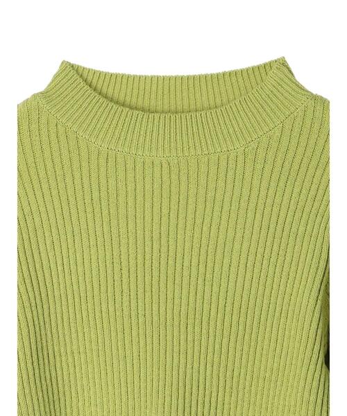 koe(コエ)の「リブ編みカットアウトプルオーバー(ニット/セーター・レディース・ブラック/ライトグリーン/オフホワイト/グレイッシュベージュ・M)」の20枚目の写真