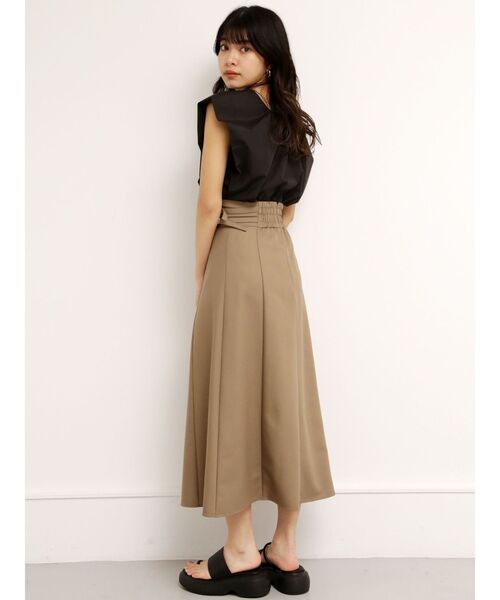 MURUA（ムルーア）の「フレンチスリーブコンパクトブラウス【2WAY】（シャツ/ブラウス・レディース・オフホワイト/ブラック/イエロー/ブルー・FREE）」の17枚目の写真