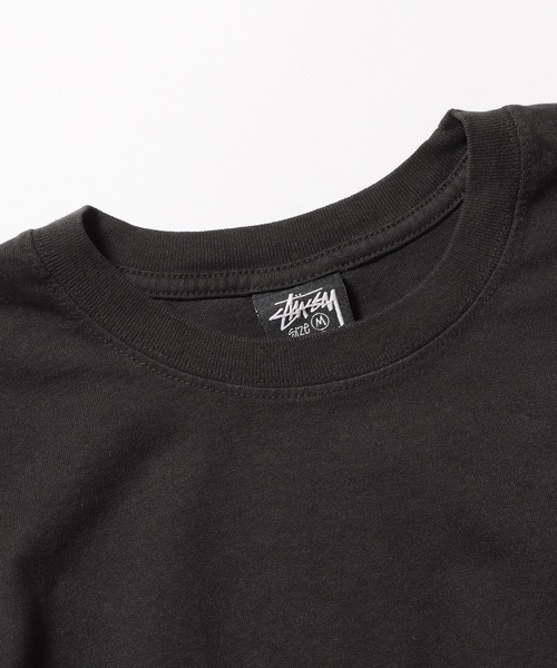 STUSSY(ステューシー)の「STUSSY/ステューシー SKATE POSSE PIG. DYED TEE Tシャツ(Tシャツ/カットソー・メンズ・ナチュラル/ブラック/ブルー・L/XL/M/XXL/S)」の4枚目の写真