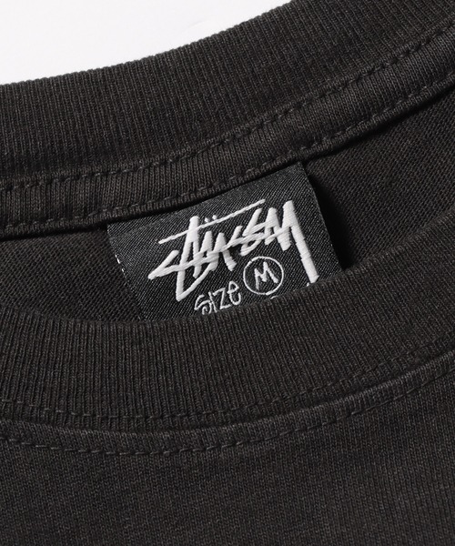 STUSSY(ステューシー)の「STUSSY/ステューシー SKATE POSSE PIG. DYED TEE Tシャツ(Tシャツ/カットソー・メンズ・ナチュラル/ブラック/ブルー・L/XL/M/XXL/S)」の5枚目の写真