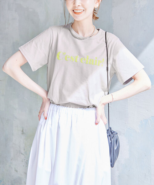 ★25SS完売品★SLOBE IENA イエナ　ナローサロペット×TEEセット SLOBE IENA｜《2枚セット》ナローサロペット*TEEセット
