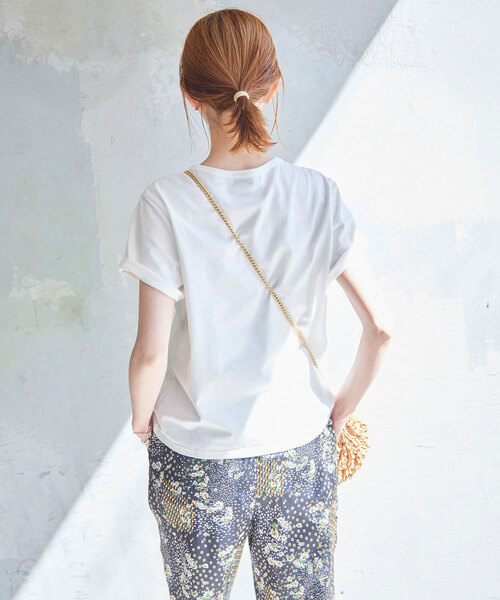 40/2 ロゴTee（Tシャツ/カットソー）｜SLOBE IENA