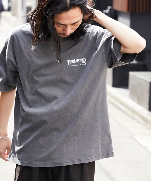 フリークストア グランジニット スラッシャー UNUSED VICTIM セール】限定展開 THRASHER×FREAK'S STORE/スラッシャー 別注