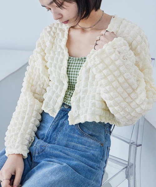 ぽこぽこショートボレロ