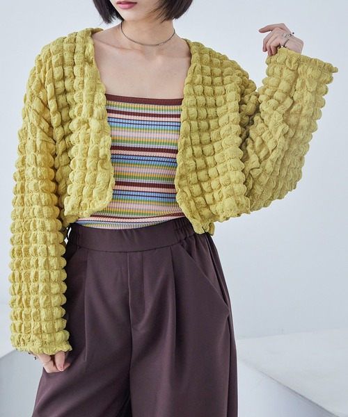 ぽこぽこショートボレロ