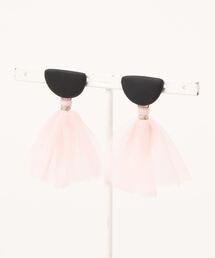 【atelier*mio】クレイ × ソフトチュール pierce