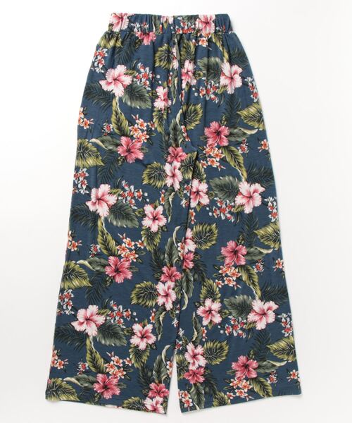 anap mimpi（アナップミンピ）の「アロハ柄ワイドパンツ（その他パンツ・レディース・ライトブルー/ブラウン/ネイビー・FREE）」の4枚目の写真