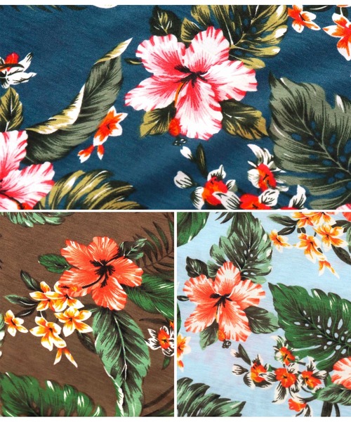 anap mimpi（アナップミンピ）の「アロハ柄ワイドパンツ（その他パンツ・レディース・ライトブルー/ブラウン/ネイビー・FREE）」の13枚目の写真