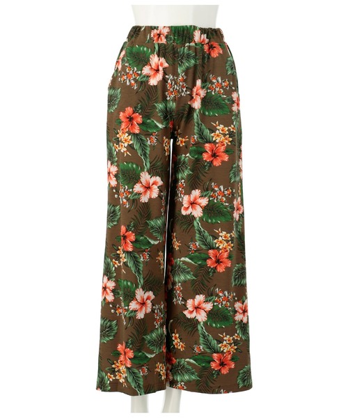 anap mimpi（アナップミンピ）の「アロハ柄ワイドパンツ（その他パンツ・レディース・ライトブルー/ブラウン/ネイビー・FREE）」の16枚目の写真