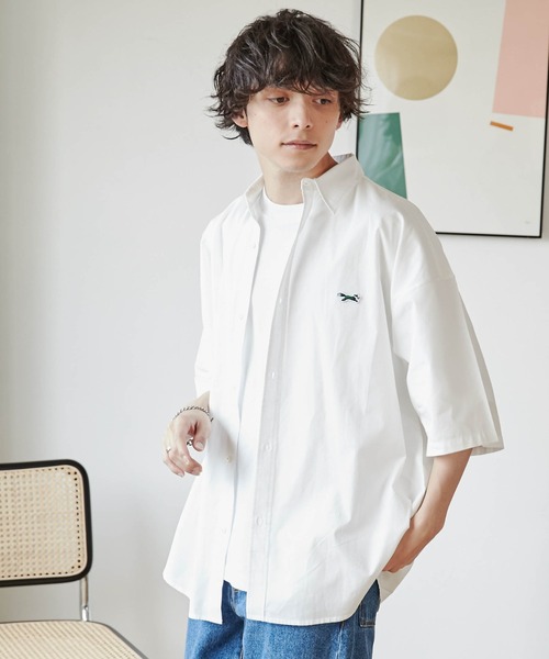 PENNEYS（ぺニーズ）の「∴WEGO/【WEB限定】Penneys別注BIGシャツ（シャツ/ブラウス・メンズ・サックスブルー/ホワイト/ブルー系その他4・LARGE/MEDIUM）」の15枚目の写真