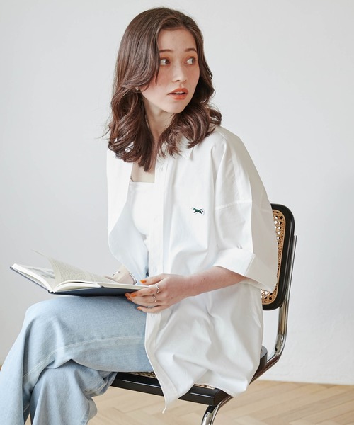 PENNEYS（ぺニーズ）の「∴WEGO/【WEB限定】Penneys別注BIGシャツ（シャツ/ブラウス・メンズ・サックスブルー/ホワイト/ブルー系その他4・LARGE/MEDIUM）」の18枚目の写真