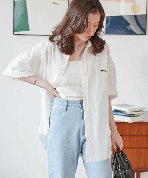 PENNEYS（ぺニーズ）の「∴WEGO/【WEB限定】Penneys別注BIGシャツ（シャツ/ブラウス・メンズ・サックスブルー/ホワイト/ブルー系その他4・LARGE/MEDIUM）」の4枚目の写真