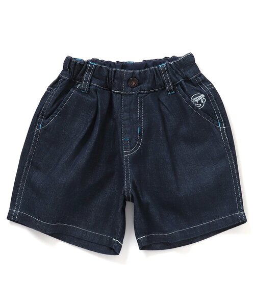 BREEZE(ブリーズ)の「てぬぐい付きデニムパンツ(デニムパンツ・キッズ・ネイビー/ブルー・80/90/100/110/120/130/140)」の16枚目の写真