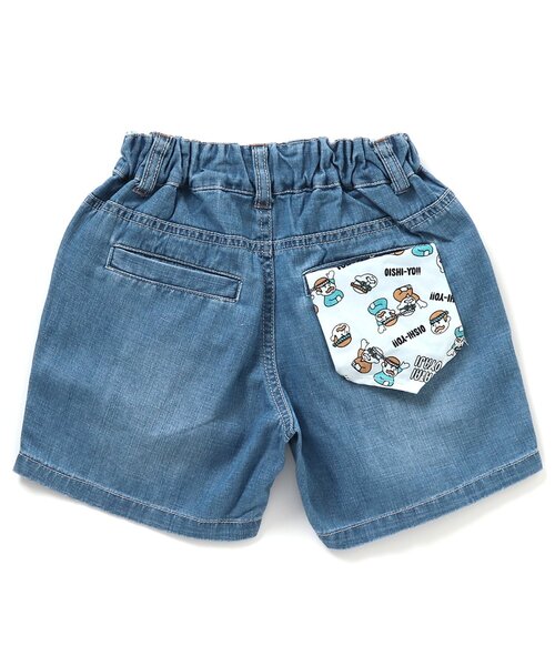 BREEZE(ブリーズ)の「てぬぐい付きデニムパンツ(デニムパンツ・キッズ・ネイビー/ブルー・80/90/100/110/120/130/140)」の17枚目の写真