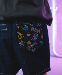 てぬぐい付きデニムパンツ