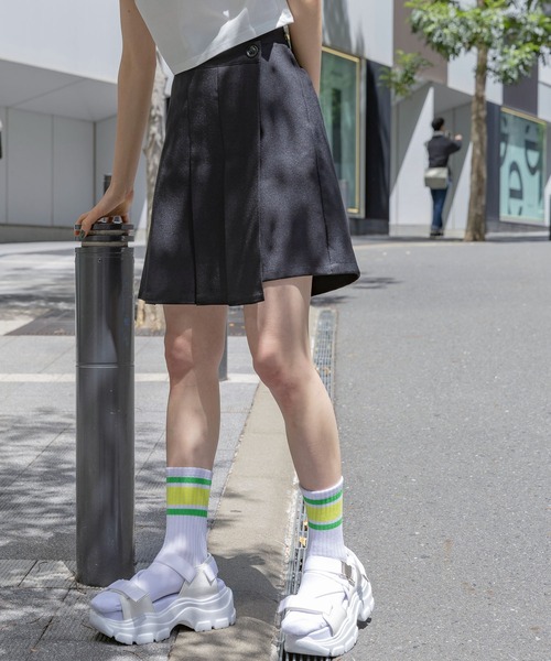 ✅いっし ページ✅Malbon プリーツスカート グリーン M✨ ✓いっし 様専用ページ✓Malbon プリーツスカート グリーン M