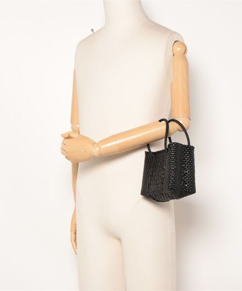 mysty woman（ミスティウーマン）の「ダイアガラミニBAG 184452（かごバッグ・レディース・グリーン/ブラック/その他・FREE）」の7枚目の写真