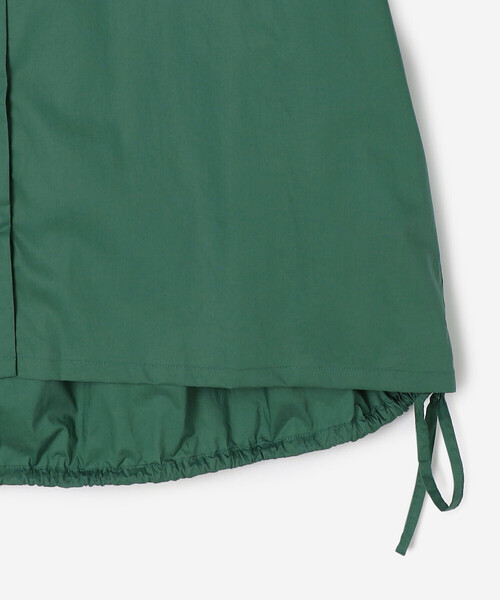 nicholson&nicholson(ニコルソンアンドニコルソン)の「nicholson & nicholson | 〈別注〉ドローストリング半袖ブラウス WOMEN(シャツ/ブラウス・レディース・ネイビー/グリーン・38)」の11枚目の写真