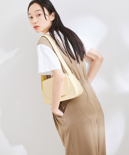 VIS（ビス）の「【洗える】Vネックオールインワン（サロペット