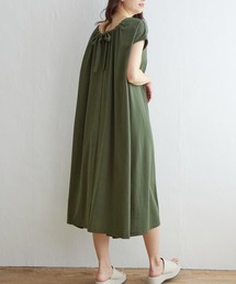バックリボンカットワンピース