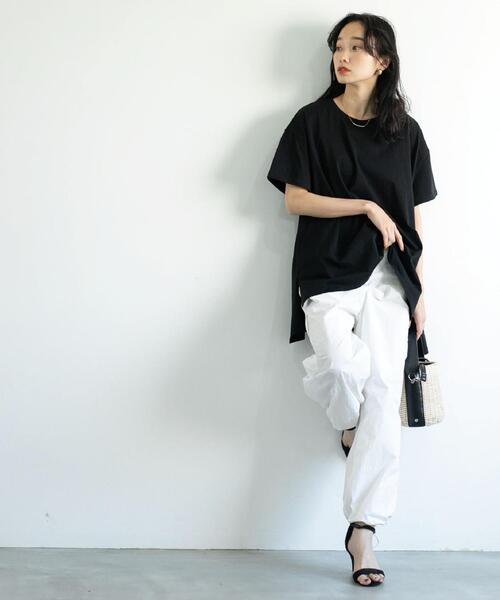 coen（コーエン）の「ナイロンパラシュートカーゴパンツ（カーゴパンツ・レディース・ホワイト/ブラック・S/M/L）」の11枚目の写真