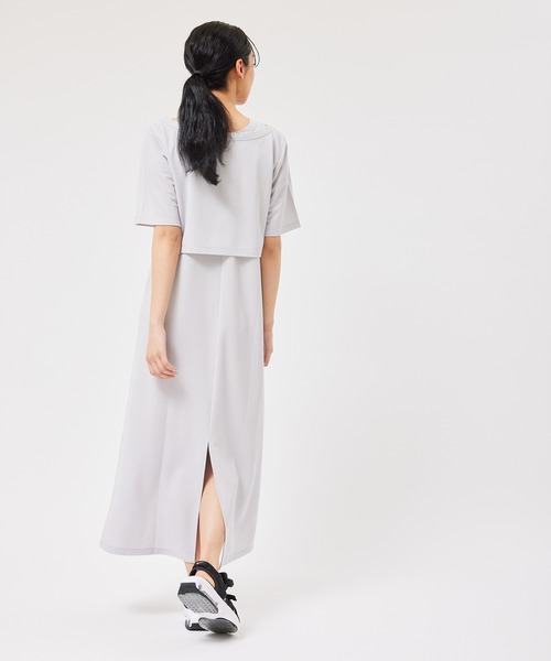 NERGY（ナージー）の「【セットアイテム】レイヤードカットワンピース（ワンピース・レディース・ライトグレー/グリーン・FREE）」の14枚目の写真