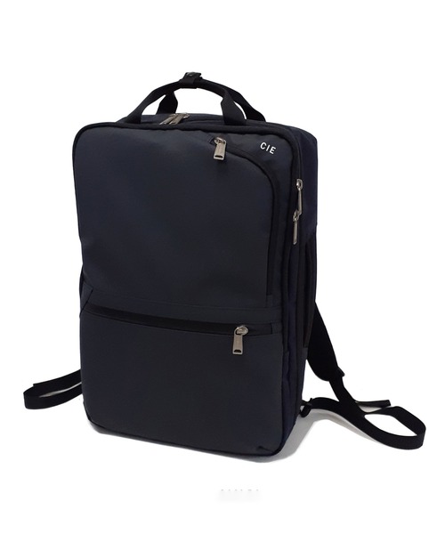 CIE（シー）の「【CIE】CIE-VARIOUS 2WAY BACKPACK 022504（バックパック/リュック・メンズ・ブラック/ネイビー/グレー/サンドベージュ・FREE）」の6枚目の写真
