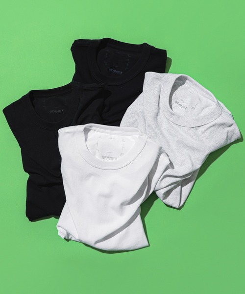 BEAMS T(ビームスティー)の「newT / T-shirt(Tシャツ/カットソー・メンズ・ベージュ/ネイビー/ホワイト/グリーン/ライトグレー/ブラック/ライトブルー/ミント/グリーン系その他2/ブラウン・LARGE/MEDIUM/XX-LARGE/X-LARGE/SMALL/X-SMALL)」の21枚目の写真