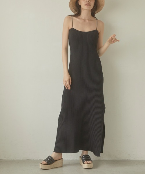 ACYM(アシーム)の「Pad in camisole ワンピース(ワンピース・レディース・アイボリー/ブラック・FREE)」の11枚目の写真